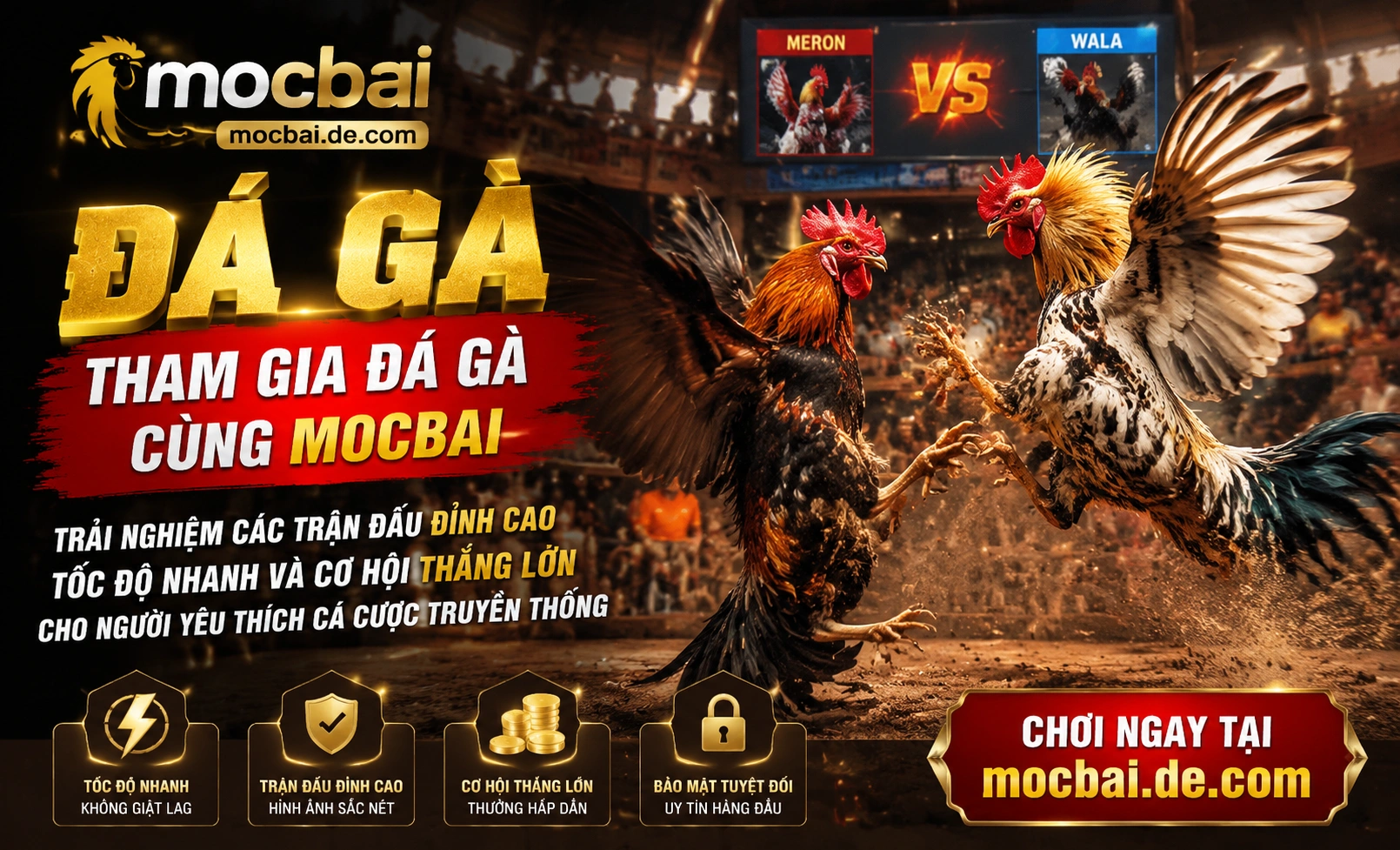 Màn hình Đá Gà tối ưu cho mobile