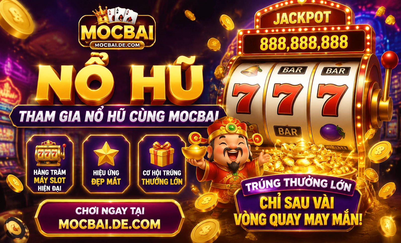 Mocbai nhóm game nổ hũ nổi bật